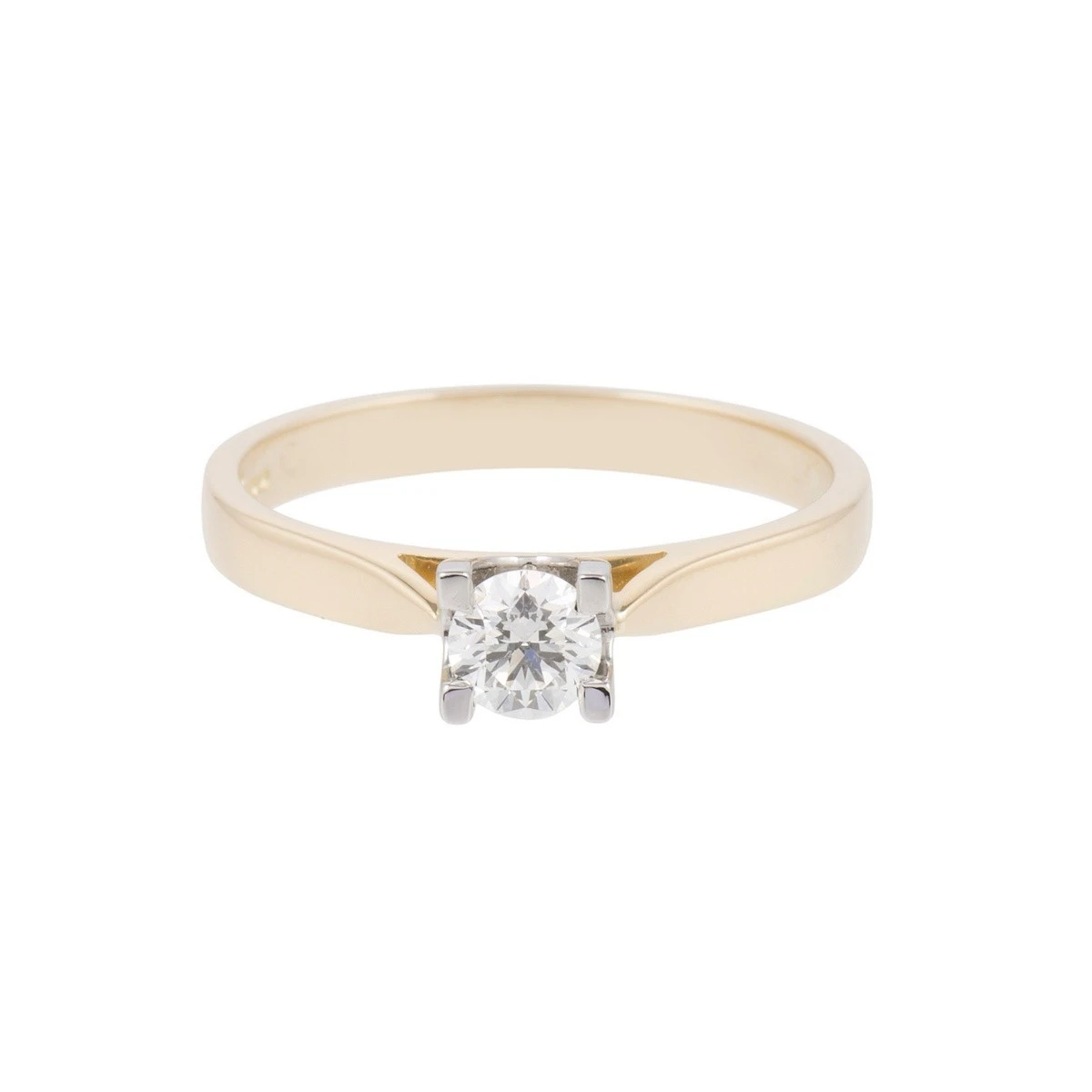 Chisholm Hunter 18ct Yellow Gold Brilliant Cut 0.33ct Diamond Solitaire Ring 4 Chisholm Hunter 18ct Yellow Gold Brilliant Cut 0.33ct Diamond Solitaire Ring - Image 2