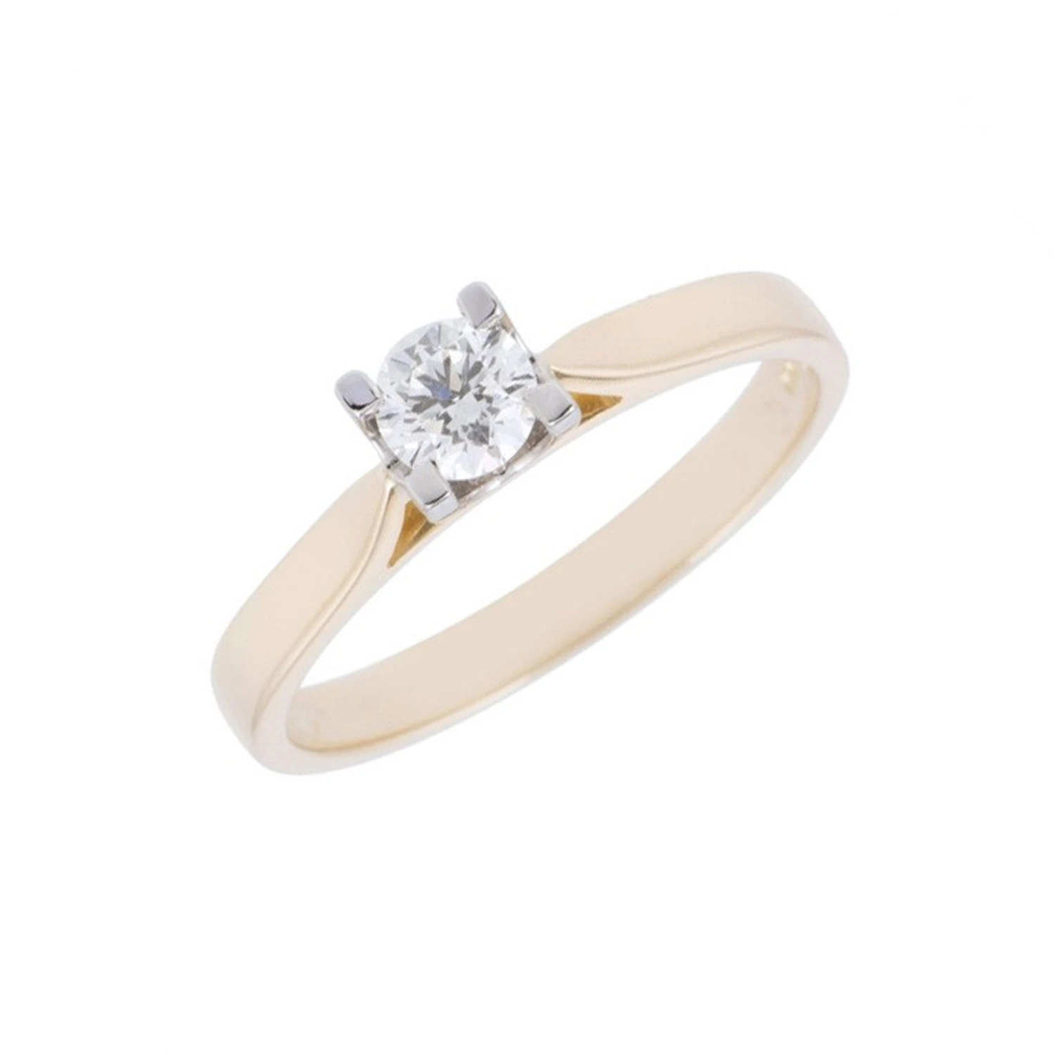 Chisholm Hunter 18ct Yellow Gold Brilliant Cut 0.33ct Diamond Solitaire Ring 3 Chisholm Hunter 18ct Yellow Gold Brilliant Cut 0.33ct Diamond Solitaire Ring