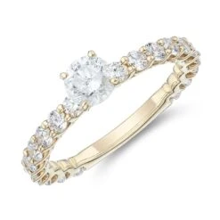 Chisholm Hunter 18ct Yellow Gold Brilliant 1.40ct Diamond Solitaire