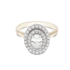 Chisholm Hunter 18ct Yellow Gold Oval Cut 0.75ct Diamond Halo Solitaire Ring 8 Chisholm Hunter 18ct Yellow Gold Oval Cut 0.75ct Diamond Halo Solitaire Ring -Chisholm Hunter 1 001 06 0029b