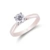 Chisholm Hunter 18ct Rose Gold Brilliant Cut 0.60ct Diamond Solitaire Ring -Chisholm Hunter 1 001 13 0004 hero