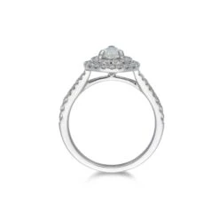 Chisholm Hunter Platinum Pear Cut Diamond 1.06ct Halo Solitaire Ring 10 Chisholm Hunter Platinum Pear Cut Diamond 1.06ct Halo Solitaire Ring -Chisholm Hunter 1 001 20 0016c