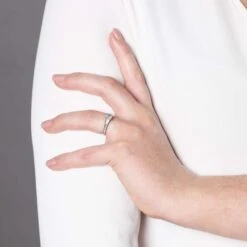 Chisholm Hunter Platinum Emerald Cut 0.33ct Diamond Solitaire Ring -Chisholm Hunter 1 001 21 0024