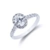 Chisholm Hunter Platinum Oval Cut 0.95ct Diamond Halo Ring 1 Chisholm Hunter Platinum Oval Cut 0.95ct Diamond Halo Ring -Chisholm Hunter 1 001 22 0009 hero
