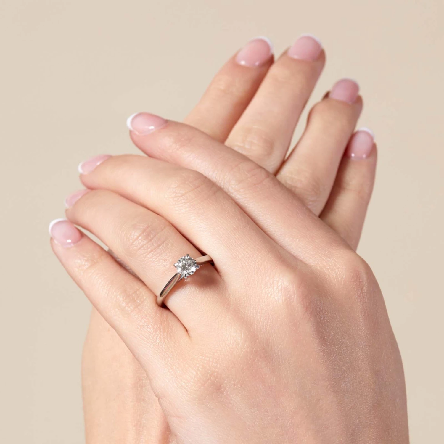 Chisholm Hunter Platinum Brilliant Cut 0.85ct Diamond Solitaire Ring 4 Chisholm Hunter Platinum Brilliant Cut 0.85ct Diamond Solitaire Ring - Image 2