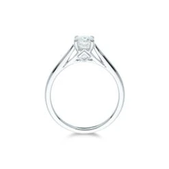 Chisholm Hunter Moments Platinum 'Princess' Brilliant Cut 0.75ct Diamond Solitaire Ring -Chisholm Hunter 1 001 50 0431 d 2