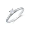 Chisholm Hunter Platinum Princess Cut 0.40ct Diamond Solitaire Ring -Chisholm Hunter 1 001 51 0099 hero