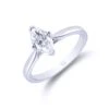 Chisholm Hunter Platinum Marquise Cut 0.75ct Diamond Solitaire Ring -Chisholm Hunter 1 001 53 0025 3