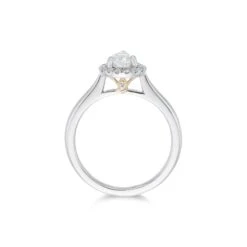 Chisholm Hunter Platinum Pear Cut 0.75ct Diamond Halo Solitaire Ring 12 Chisholm Hunter Platinum Pear Cut 0.75ct Diamond Halo Solitaire Ring -Chisholm Hunter 1 001 55 0053c