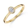 Chisholm Hunter 9ct Yellow Gold Oval Cut 0.25ct Diamond Solitaire Ring 2 Chisholm Hunter 9ct Yellow Gold Oval Cut 0.25ct Diamond Solitaire Ring -Chisholm Hunter 1 001 77 0064 p