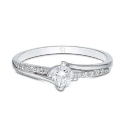 Chisholm Hunter 9ct White Gold Brilliant Cut 0.33ct Diamond Solitaire Ring 10 Chisholm Hunter 9ct White Gold Brilliant Cut 0.33ct Diamond Solitaire Ring -Chisholm Hunter 1 001 78 0074b