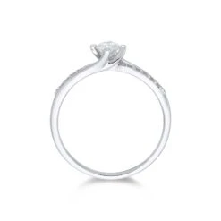 Chisholm Hunter 9ct White Gold Brilliant Cut 0.33ct Diamond Solitaire Ring 11 Chisholm Hunter 9ct White Gold Brilliant Cut 0.33ct Diamond Solitaire Ring -Chisholm Hunter 1 001 78 0074c