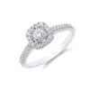 Chisholm Hunter 9ct White Gold Brilliant Cut 0.40ct Diamond Ring -Chisholm Hunter 1 001 78 0128 p 1