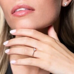 Chisholm Hunter 9ct White Gold 0.25ct Diamond Solitaire