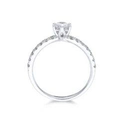 Chisholm Hunter 9ct White Gold 0.75tcw Diamond Solitaire Ring -Chisholm Hunter 1 001 78 0133 d 2