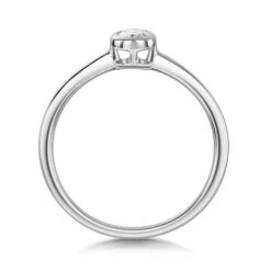 Chisholm Hunter 9ct White Gold Oval Cut 0.25ct Diamond Solitaire Ring 9 Chisholm Hunter 9ct White Gold Oval Cut 0.25ct Diamond Solitaire Ring -Chisholm Hunter 1 001 78 0136 d2