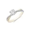 Chisholm Hunter 18ct 2 Colour Brilliant Cut 0.75ct Diamond Solitaire Ring