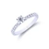 Chisholm Hunter Platinum Brilliant Cut 0.45ct Diamond Solitaire Ring -Chisholm Hunter 1 001 81 0191 1