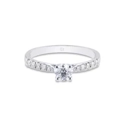 Chisholm Hunter Platinum Brilliant Cut 0.45ct Diamond Solitaire Ring 11 Chisholm Hunter Platinum Brilliant Cut 0.45ct Diamond Solitaire Ring -Chisholm Hunter 1 001 81 0191b