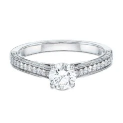 Chisholm Hunter Platinum Round Brilliant 0.75ct Diamond Solitaire -Chisholm Hunter 1 001 81 0243 d 1