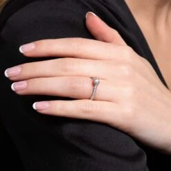 Chisholm Hunter Platinum Round Brilliant 0.75ct Diamond Solitaire -Chisholm Hunter 1 001 81 0243 om 3