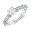 Chisholm Hunter Platinum Round Brilliant 0.75ct Diamond Solitaire