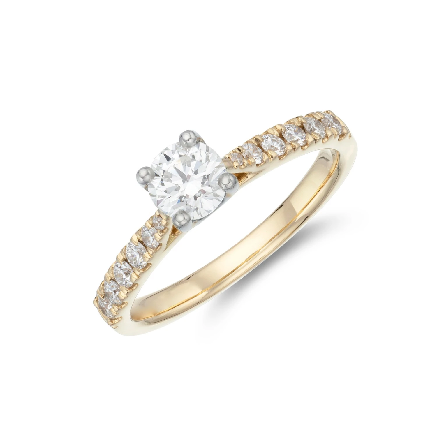 Chisholm Hunter 18ct Yellow Gold Brilliant Cut 0.70ct Diamond Solitaire Ring 3 Chisholm Hunter 18ct Yellow Gold Brilliant Cut 0.70ct Diamond Solitaire Ring