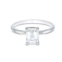 Chisholm Hunter Platinum Emerald Cut 1.50ct Diamond Solitaire Ring -Chisholm Hunter 1 002 07 0053 d1 1