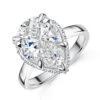 Chisholm Hunter Platinum Pear Cut 5.01ct Diamond Solitaire Ring -Chisholm Hunter 1 002 08 0063 p