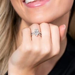 Chisholm Hunter Platinum Marquise Cut 3.00ct Diamond Solitaire Ring -Chisholm Hunter 1 002 14 0020 2 1