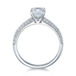 Chisholm Hunter Platinum Cushion Cut 1.23ct Diamond Solitaire Ring 14 Chisholm Hunter Platinum Cushion Cut 1.23ct Diamond Solitaire Ring -Chisholm Hunter 1 002 16 0025 d 2