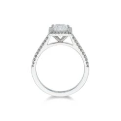Chisholm Hunter Platinum Princess Cut 1.40ct Diamond Solitaire Ring 9 Chisholm Hunter Platinum Princess Cut 1.40ct Diamond Solitaire Ring -Chisholm Hunter 1 002 18 0059c