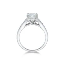 Chisholm Hunter Platinum Brilliant Cut Diamond Solitaire Ring -Chisholm Hunter 1 002 19 0171c