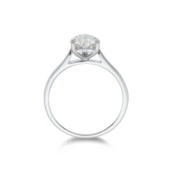 Chisholm Hunter 18ct White Gold Heart Cut 1.10ct Diamond Solitaire Ring 9 Chisholm Hunter 18ct White Gold Heart Cut 1.10ct Diamond Solitaire Ring -Chisholm Hunter 1 002 24 0012c