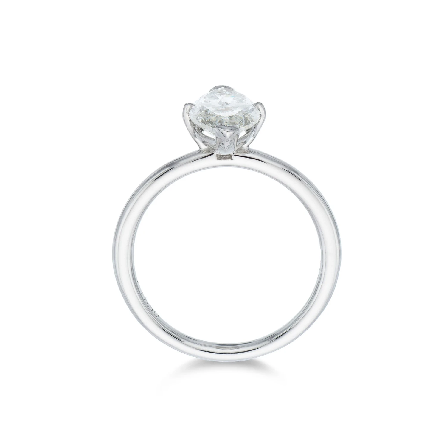 Chisholm Hunter Platinum Marquise Cut 2.00ct Diamond Solitaire Ring 6 Chisholm Hunter Platinum Marquise Cut 2.00ct Diamond Solitaire Ring - Image 4