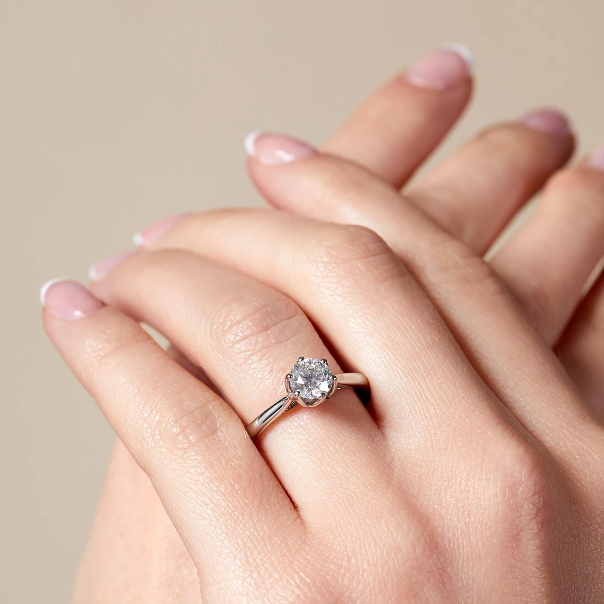 Chisholm Hunter Platinum Brilliant Cut 1.00ct Diamond Solitaire Ring 3 Chisholm Hunter Platinum Brilliant Cut 1.00ct Diamond Solitaire Ring