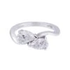 Chisholm Hunter 18ct White Gold 1.65ct Diamond 2 Stone Ring -Chisholm Hunter 1 003 02 0009