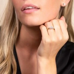 Chisholm Hunter 18ct Yellow Gold Brilliant Cut 1.00ct Diamond Three Stone Ring -Chisholm Hunter 1 004 01 0181 ls 1 1