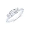 Chisholm Hunter 18ct White Gold 1.25ct Diamond Three Stone Ring -Chisholm Hunter 1 004 02 0290 p 1