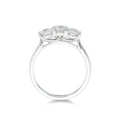 Chisholm Hunter Platinum 1.00ct Diamond 3 Stone Ring 12 Chisholm Hunter Platinum 1.00ct Diamond 3 Stone Ring -Chisholm Hunter 1 004 03 0168 d2