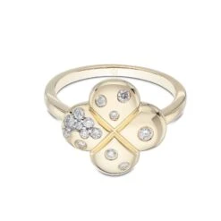 Chisholm Hunter 18ct Yellow Gold 0.21ct Round Brilliant Cluster Flower Style Ring 13 Chisholm Hunter 18ct Yellow Gold 0.21ct Round Brilliant Cluster Flower Style Ring -Chisholm Hunter 1 008 01 0259 d 1