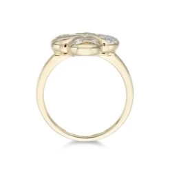 Chisholm Hunter 18ct Yellow Gold 0.21ct Round Brilliant Cluster Flower Style Ring 14 Chisholm Hunter 18ct Yellow Gold 0.21ct Round Brilliant Cluster Flower Style Ring -Chisholm Hunter 1 008 01 0259 d 2