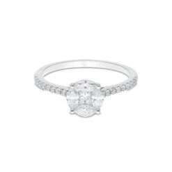 Chisholm Hunter 18ct White Gold Marquise And Princess Cut 0.64ct Diamond Cluster Ring 11 Chisholm Hunter 18ct White Gold Marquise And Princess Cut 0.64ct Diamond Cluster Ring -Chisholm Hunter 1 008 02 0808b