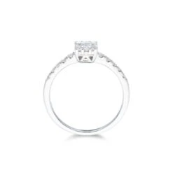 Chisholm Hunter 9ct White Gold Baguette And Brilliant Cut 0.50ct Diamond Cluster Ring 11 Chisholm Hunter 9ct White Gold Baguette And Brilliant Cut 0.50ct Diamond Cluster Ring -Chisholm Hunter 1 008 04 0212 d 2