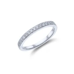 Chisholm Hunter 18ct White Gold Brilliant Cut 0.20ct Diamond Eternity Ring