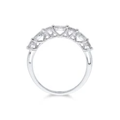 Chisholm Hunter 18ct White Gold Mix Cut 0.40ct Diamond Eternity Ring -Chisholm Hunter 1 009 02 0555 d 2 2