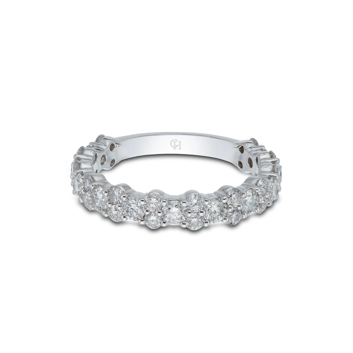 Chisholm Hunter 18ct White Gold Brilliant Cut 1.45ct Eternity Ring 5 Chisholm Hunter 18ct White Gold Brilliant Cut 1.45ct Eternity Ring - Image 3