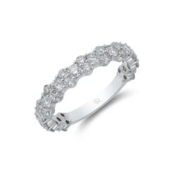 Chisholm Hunter 18ct White Gold Brilliant Cut 1.45ct Eternity Ring