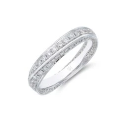Chisholm Hunter 18ct White Gold Brilliant Cut Diamond 1.30ct Twisted Circle Ring 14 Chisholm Hunter 18ct White Gold Brilliant Cut Diamond 1.30ct Twisted Circle Ring -Chisholm Hunter 1 009 02 0560 white gold diamond fancy band ring 4
