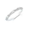 Chisholm Hunter 18ct White Gold 0.31ct Baguette And Brilliant Eternity Diamond Ring -Chisholm Hunter 1 009 02 0566 p 1